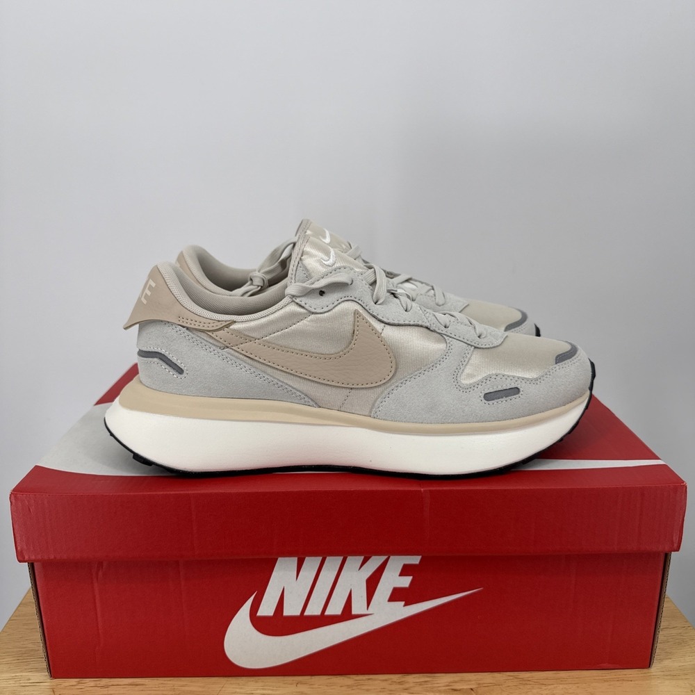 NIB Nike Phoenix Waffle Womens 11.5 Men's 10 Sneakers Beige Neutral FD2196-104
